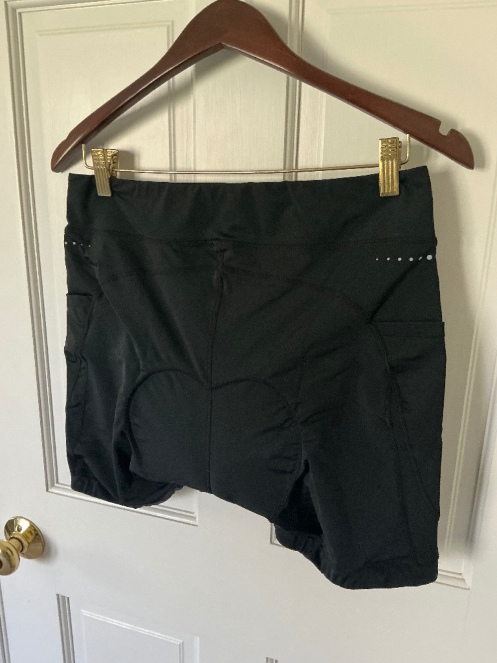 Ladies padded bike shorts